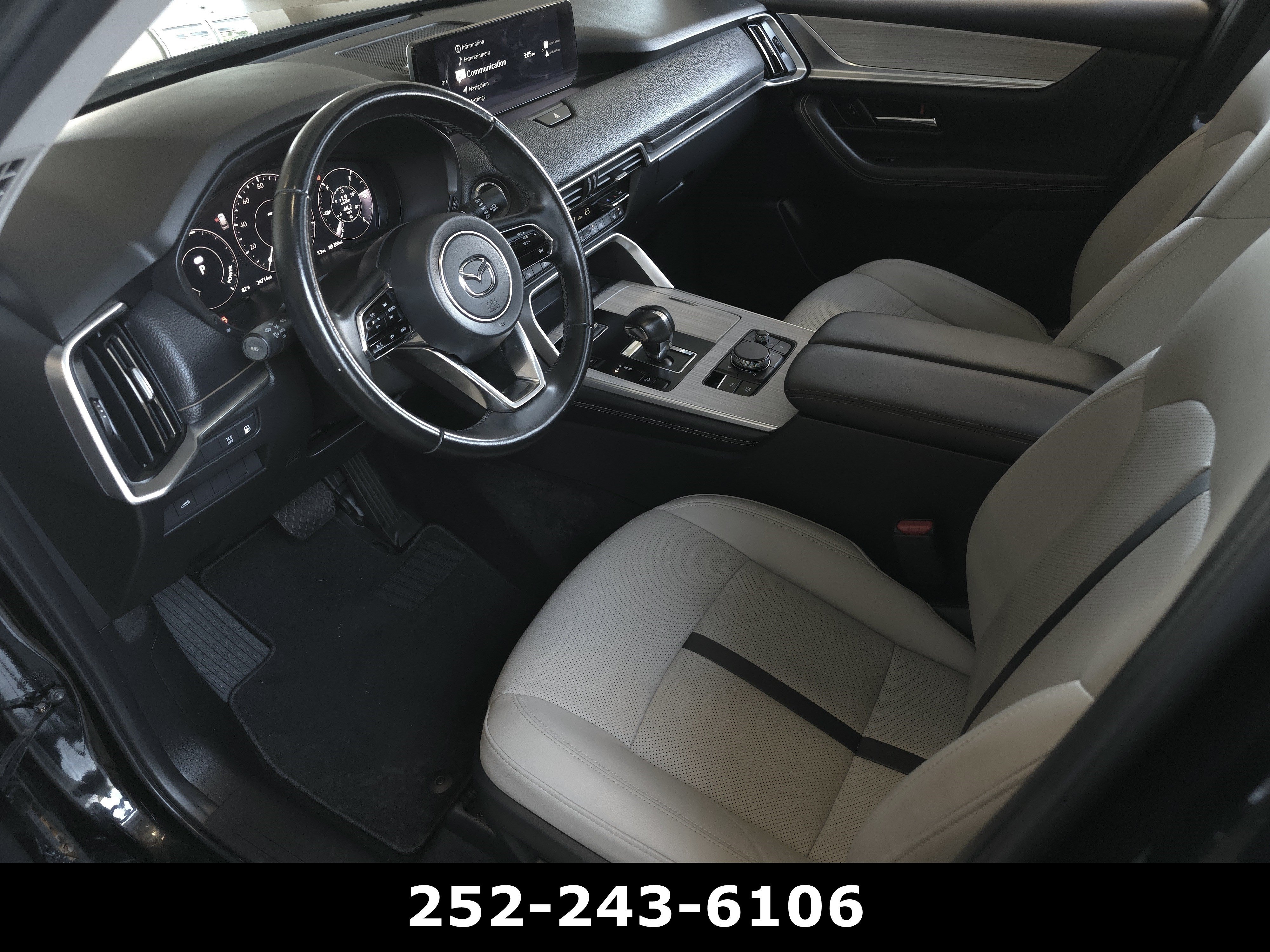 Used 2024 Jet Black Mica Mazda Preferred image 8