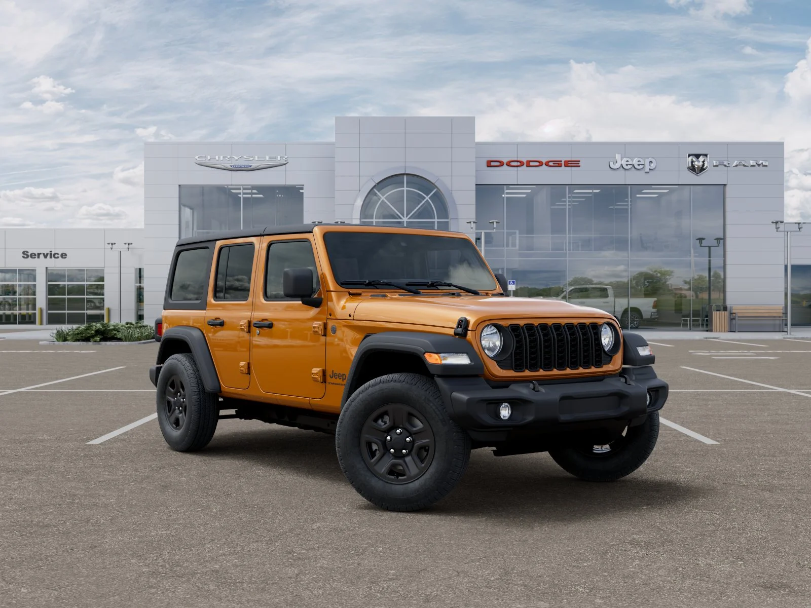 New 2026 Goldilocks Exterior Paint Jeep Sport image 36