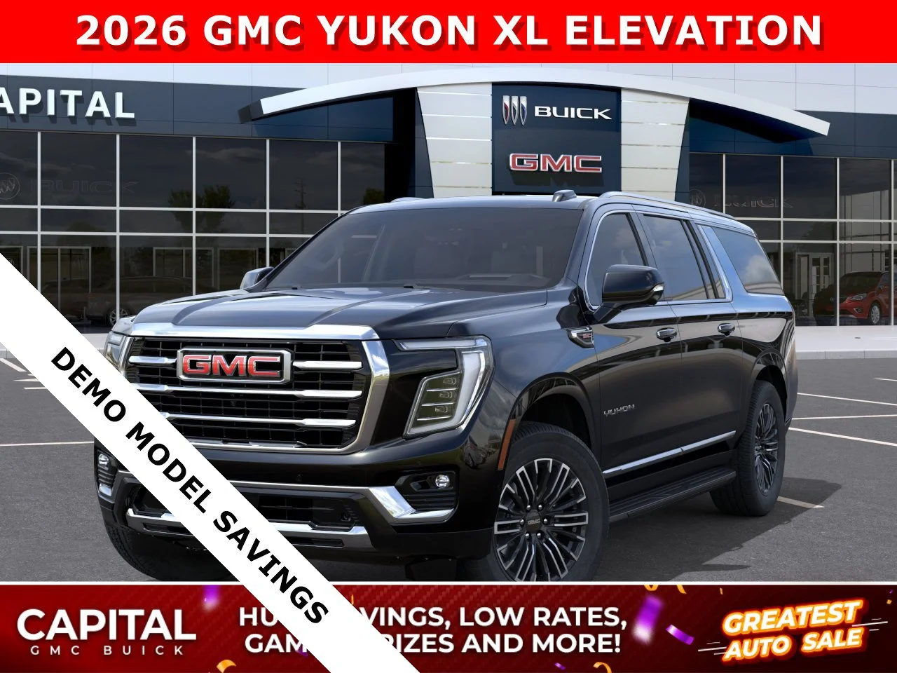 New 2026 ONYX BLACK GMC Elevation image 1