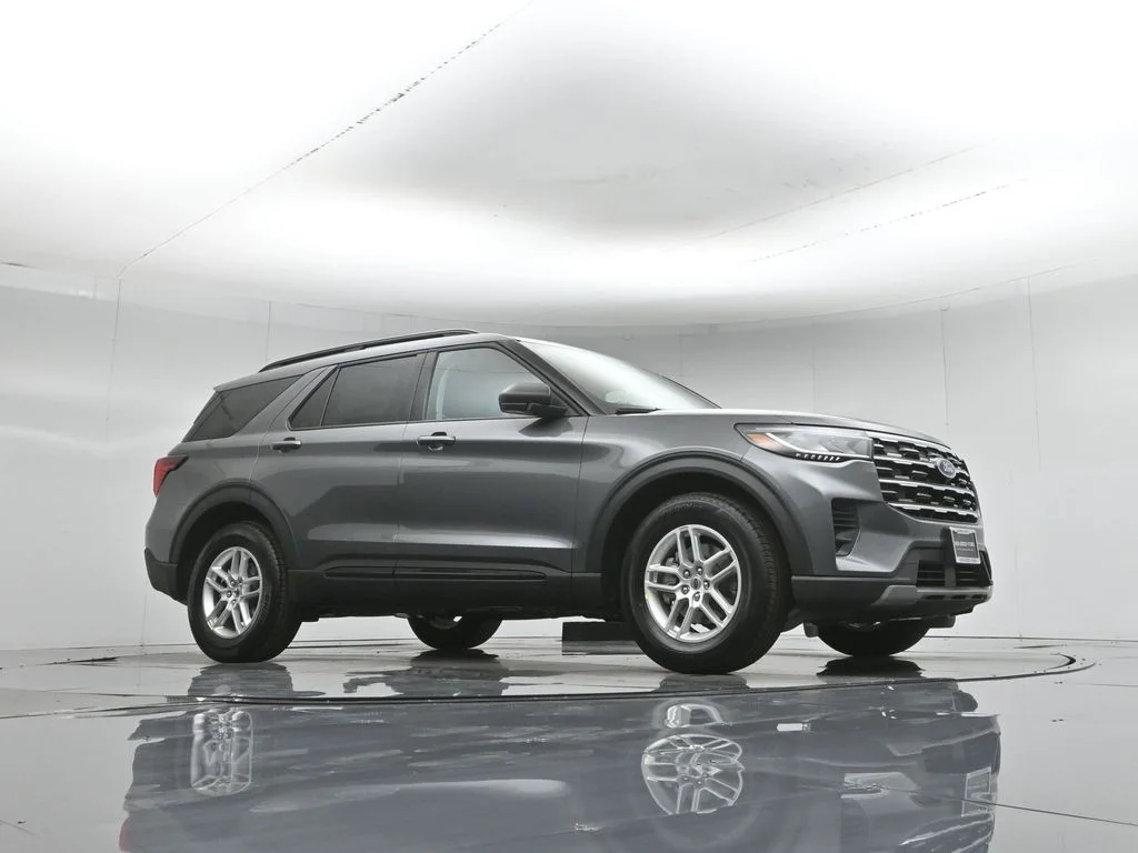 New 2026 Carbonized Gray Metallic Ford Active image 2