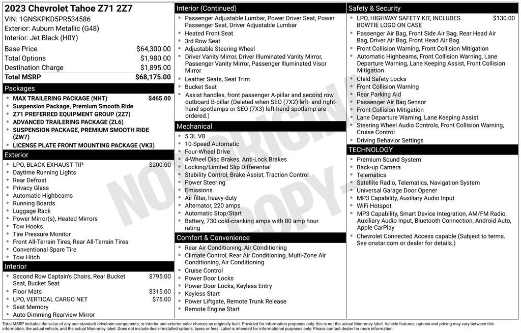 Certified Used 2023 Auburn Metallic Chevrolet Z71 image 37