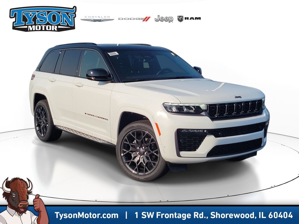 New 2026 Bright White Clear-Coat Exterior Paint Jeep Summit image 1