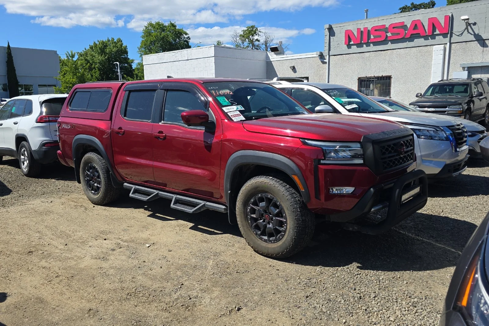 Used 2022 Cardinal Red Tricoat Nissan PRO-4X image 2
