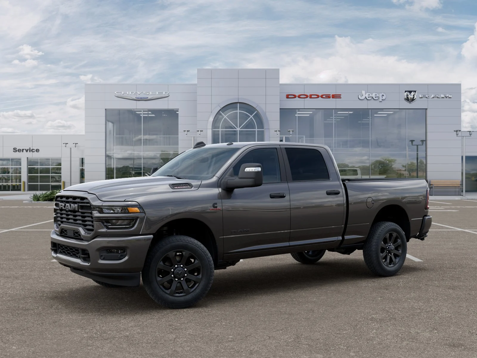 New 2026 Granite Crystal Metallic Clearcoat RAM Big Horn image 28