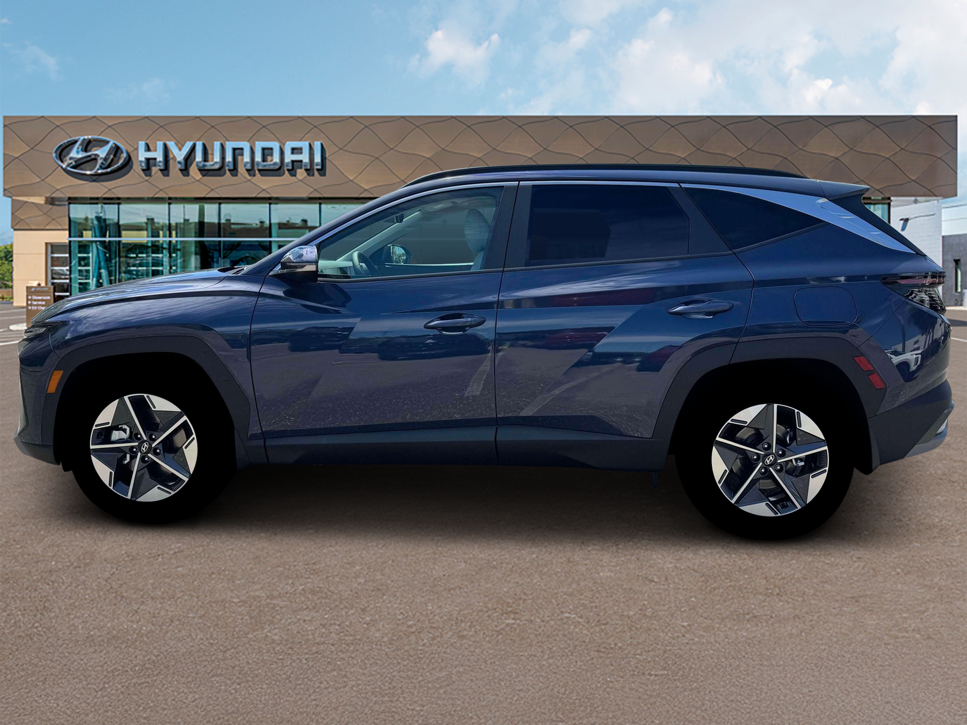 New 2026 Blue Hyundai SEL Premium image 3