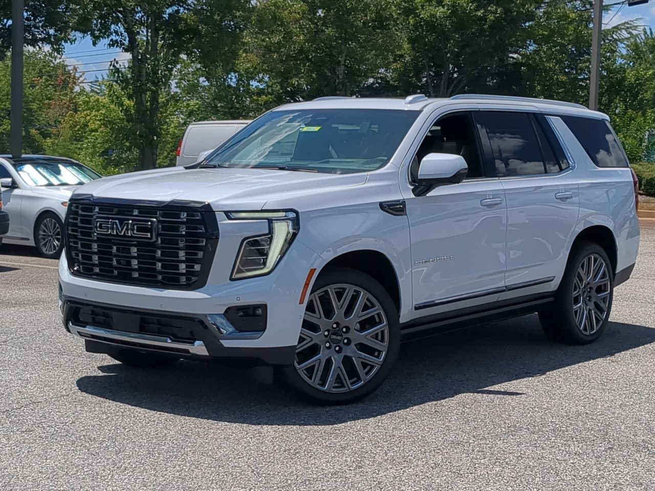 New 2026 Glacier White Tricoat GMC Denali Ultimate image 1