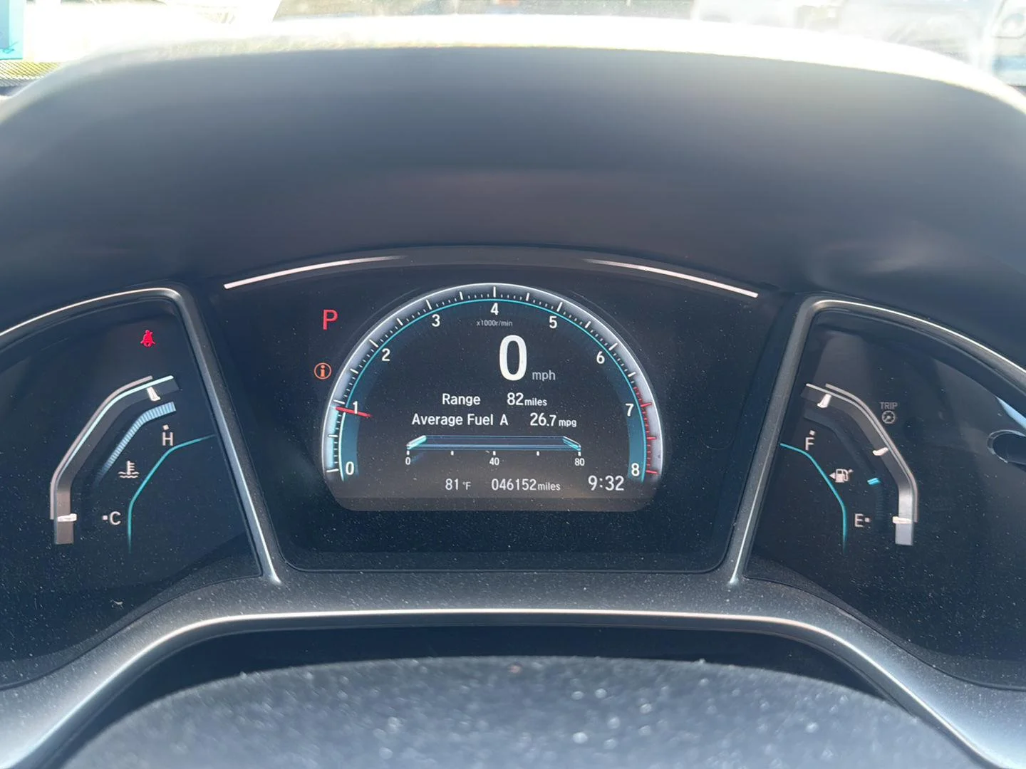 Used 2016 Lunar Silver Metallic Honda EX image 8