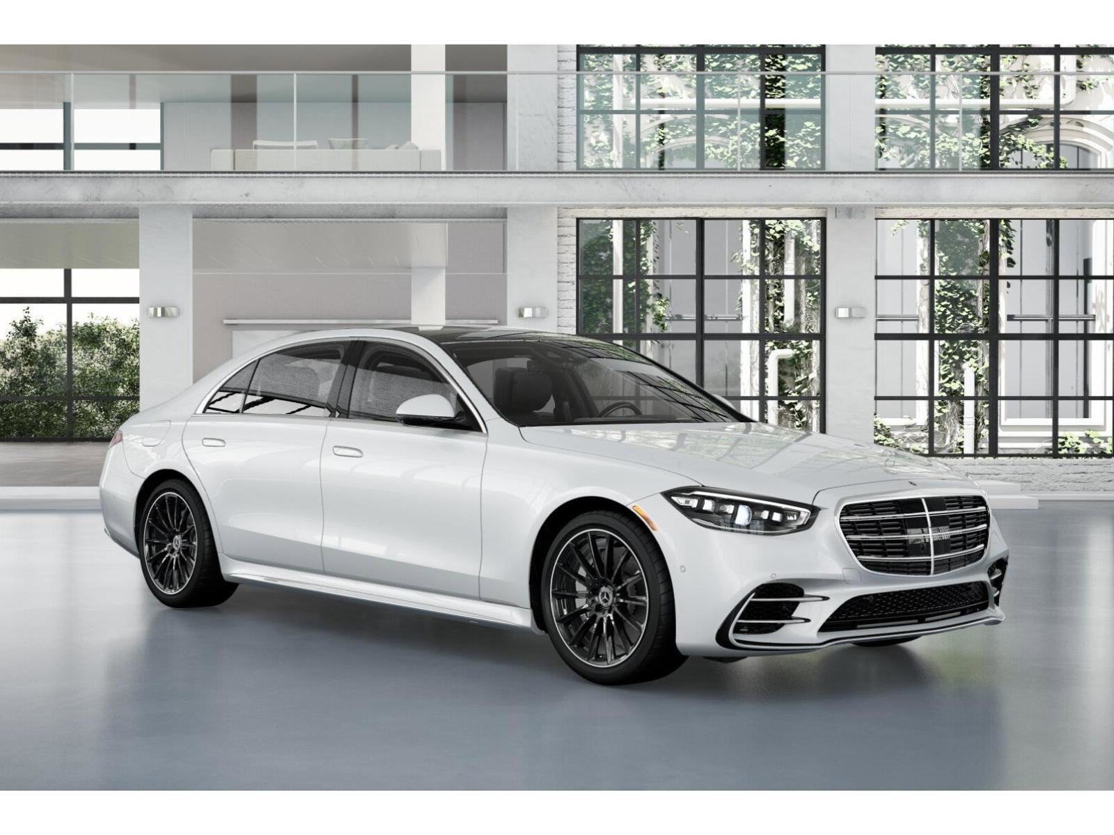 New 2026 MANUFAKTUR Moonlight White Metallic Mercedes-Benz S 580 image 11