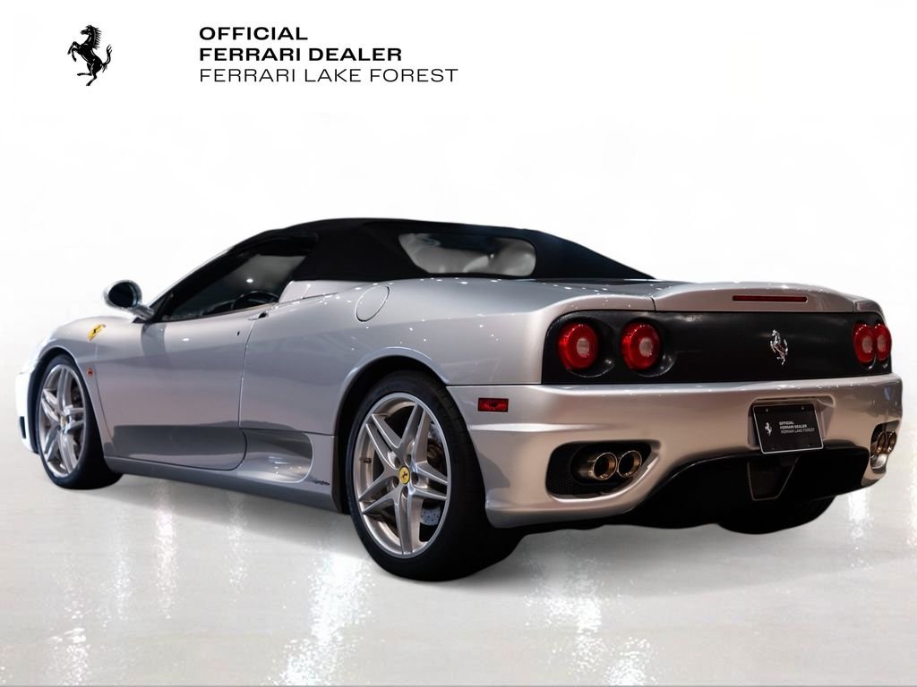 Used 2003 Silver Ferrari Spider image 2