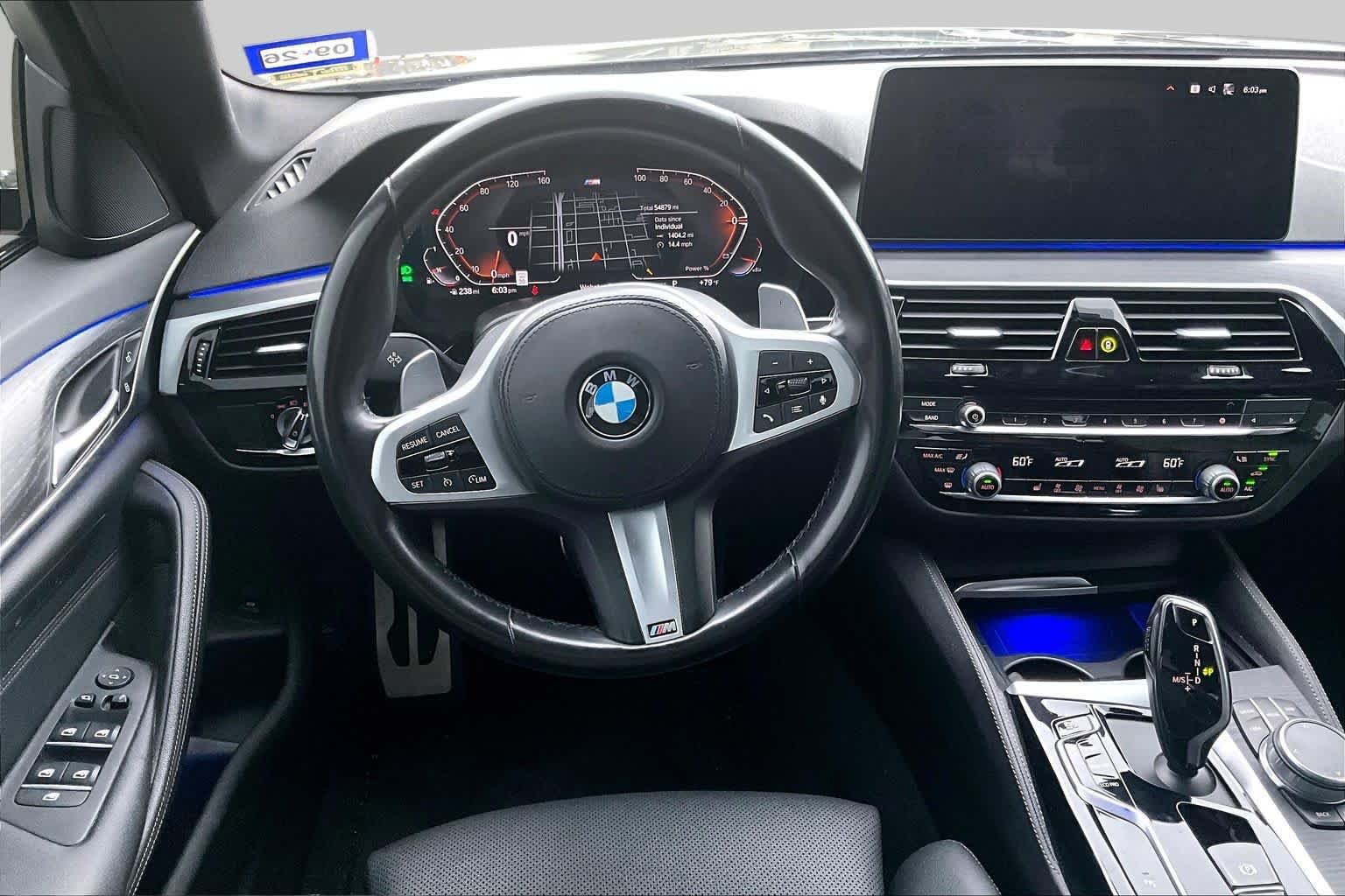 Used 2021 Bernina Grey Amber Effect Metallic BMW 540i image 5