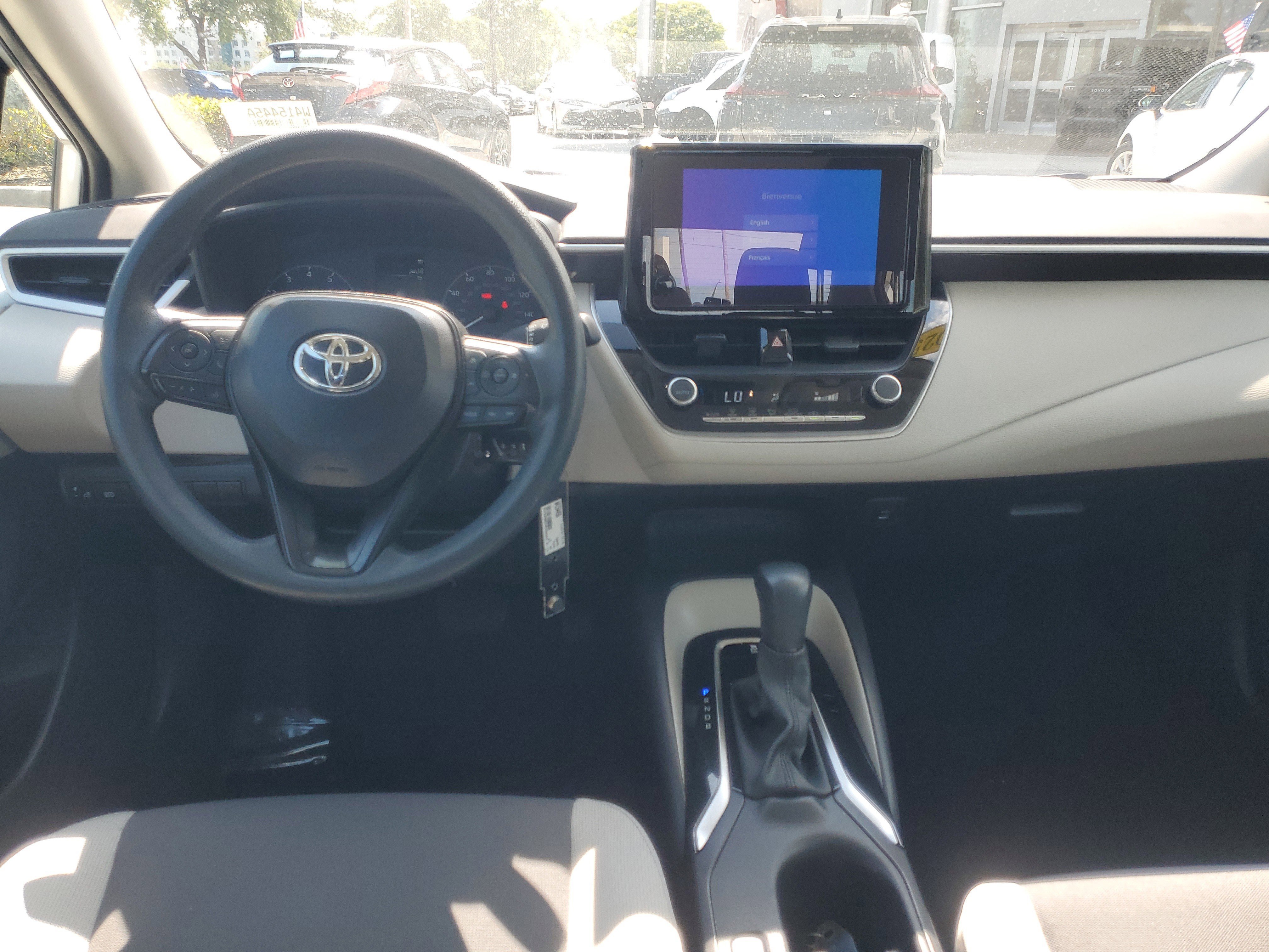 Certified Used 2025 Classic Silver Metallic Toyota LE image 9