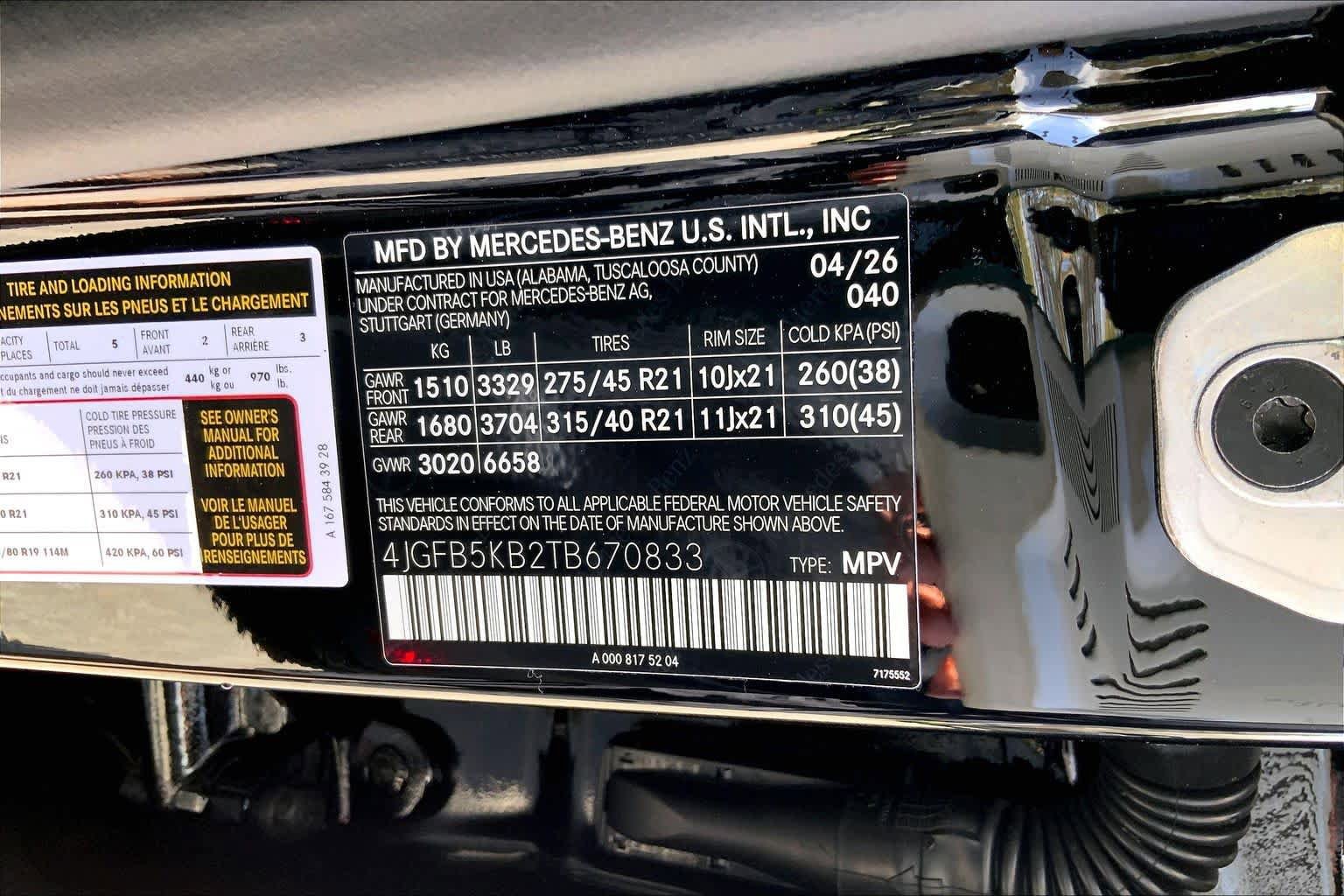 New 2026 Black Mercedes-Benz GLE 450 image 25
