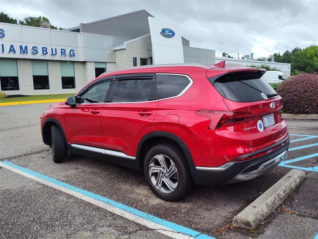 Used 2022 Calypso Red Hyundai SEL image 3