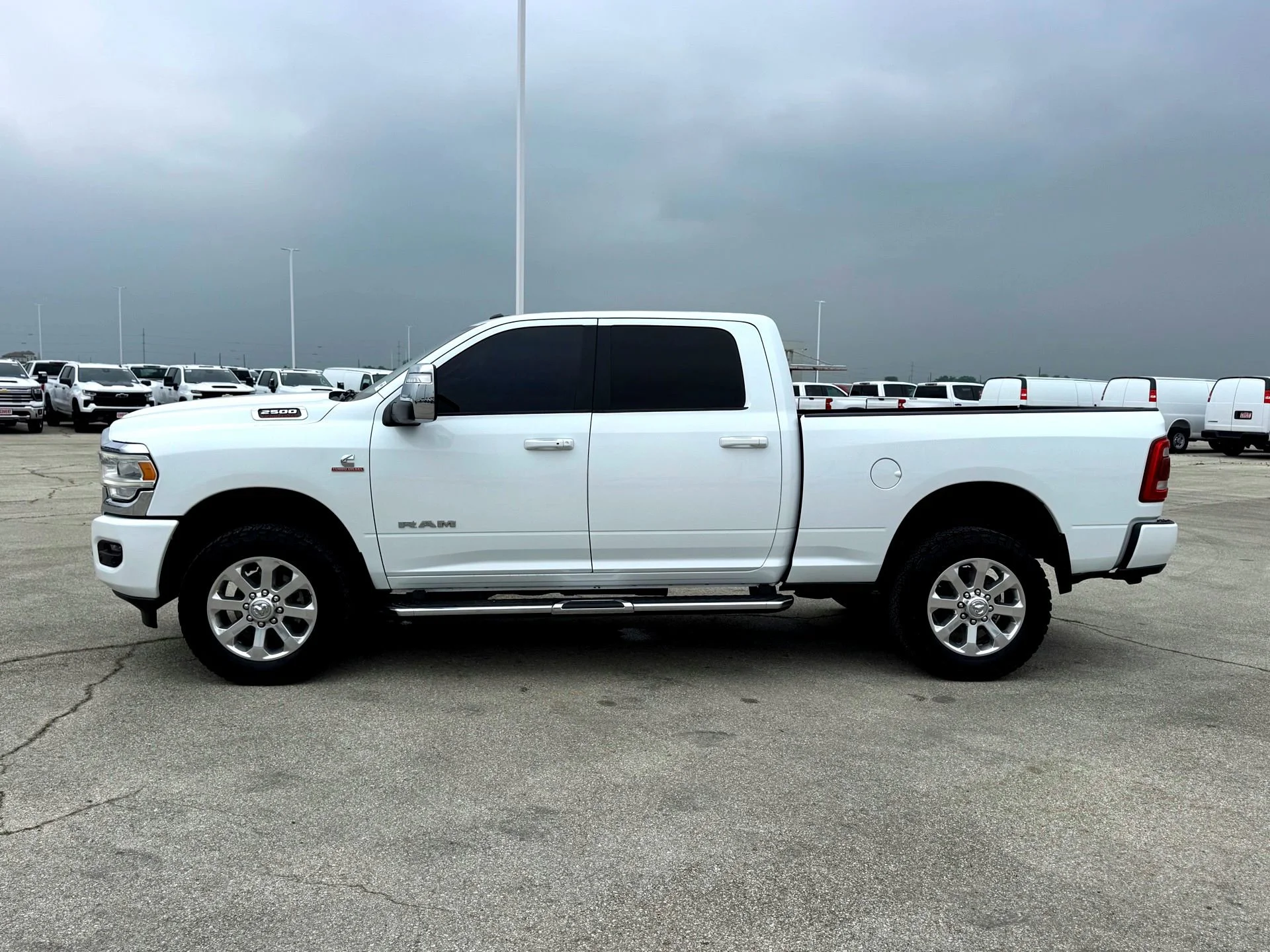 Used 2023 Bright White Clearcoat Ram Laramie image 10