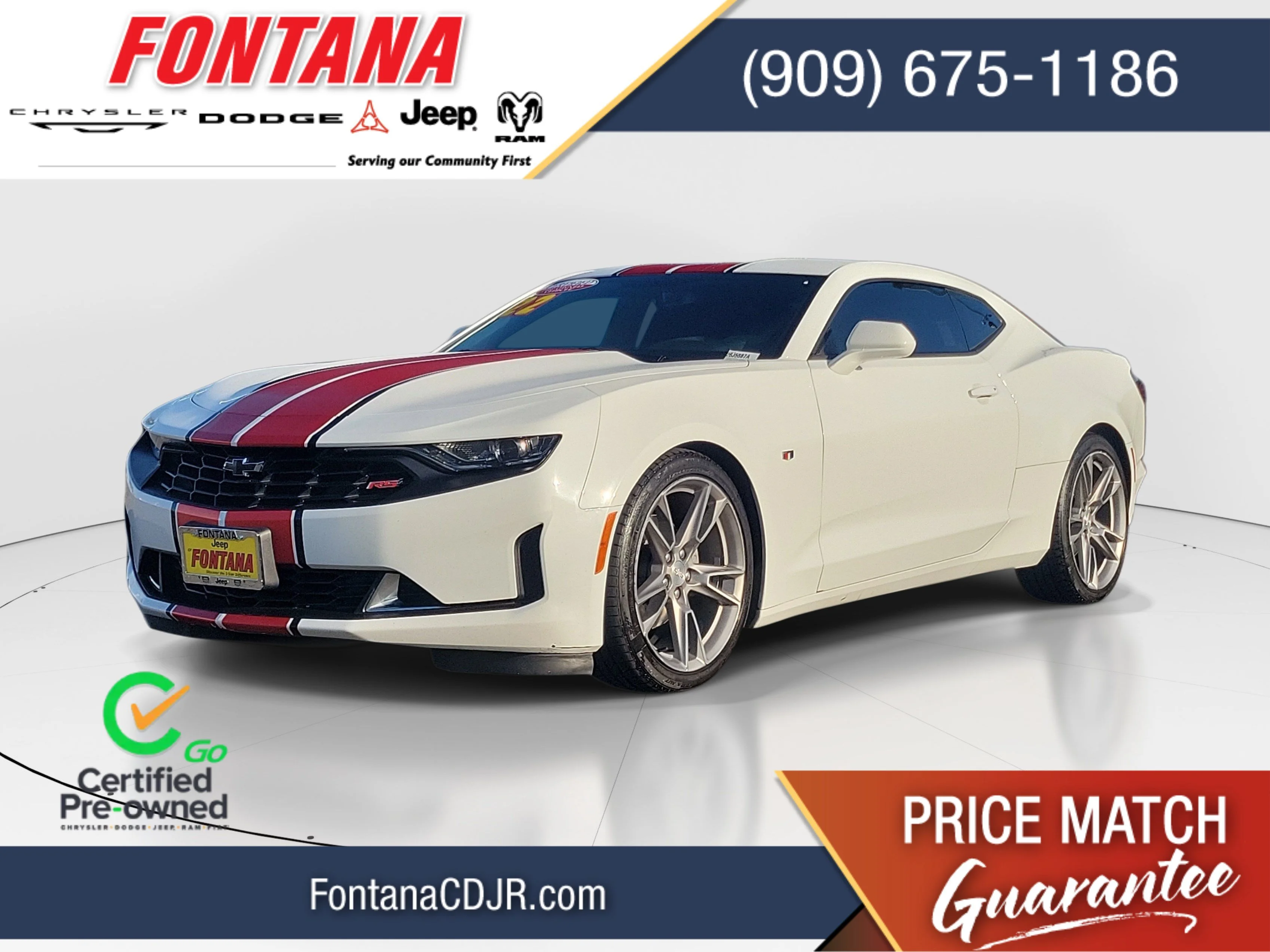 Certified Used 2022 White Chevrolet 1LT image 1