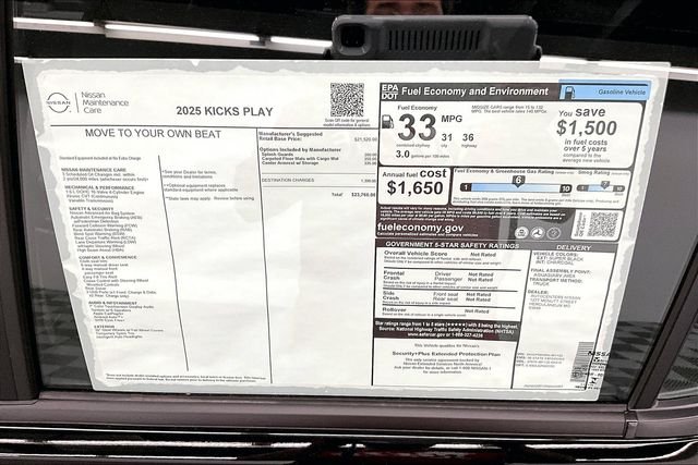 2025 Nissan KICKS PLAY Base - Photo 36