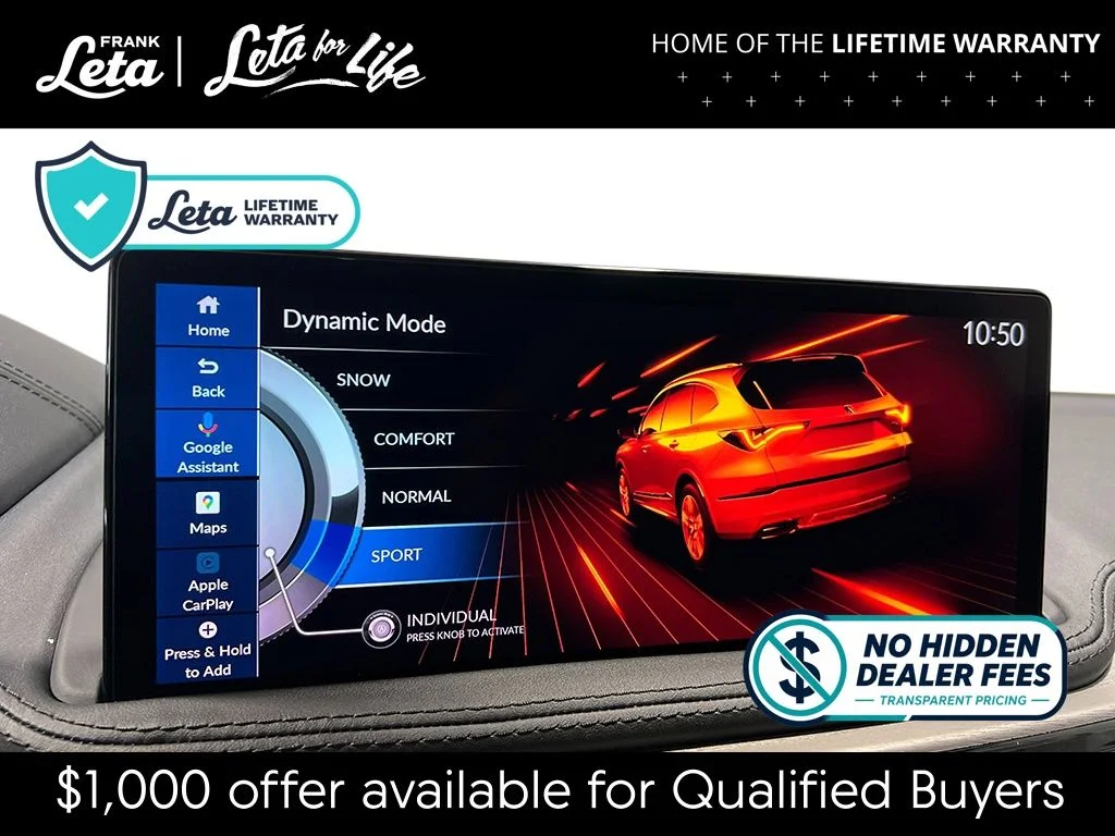 New 2026 Canyon River Blue Metallic Acura Advance Package image 27