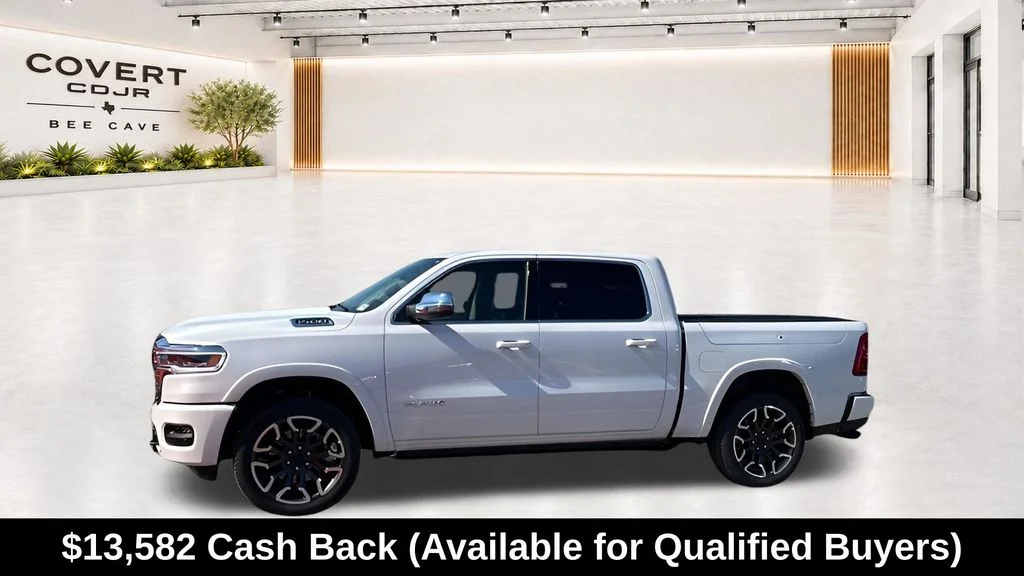 New 2026 Ivory White Tri-Coat Pearlcoat RAM Limited image 5