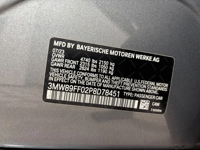 Certified Used 2023 Skyscraper Grey Metallic BMW 330i xDrive image 25