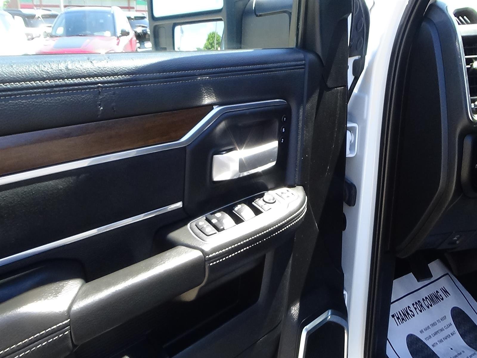 Certified Used 2024 Bright White Clear Coat (pw7) RAM Laramie image 16
