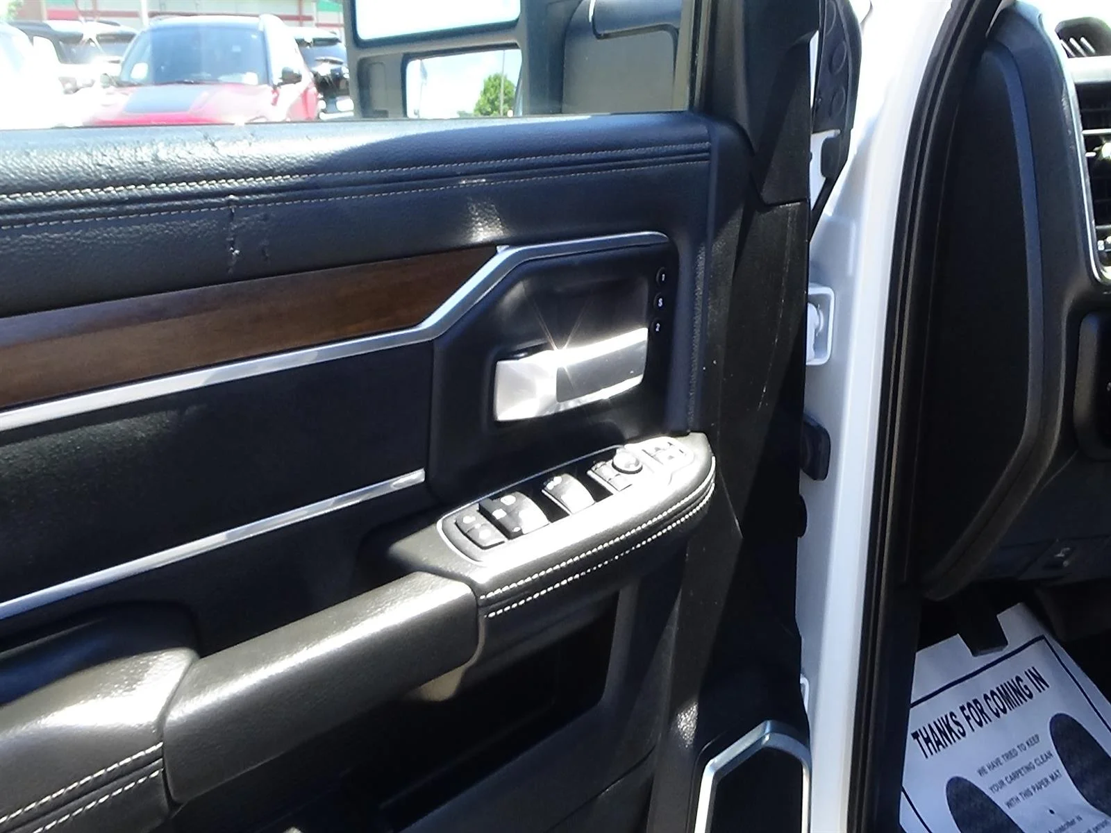 Certified Used 2024 Bright White Clear Coat (pw7) RAM Laramie image 16