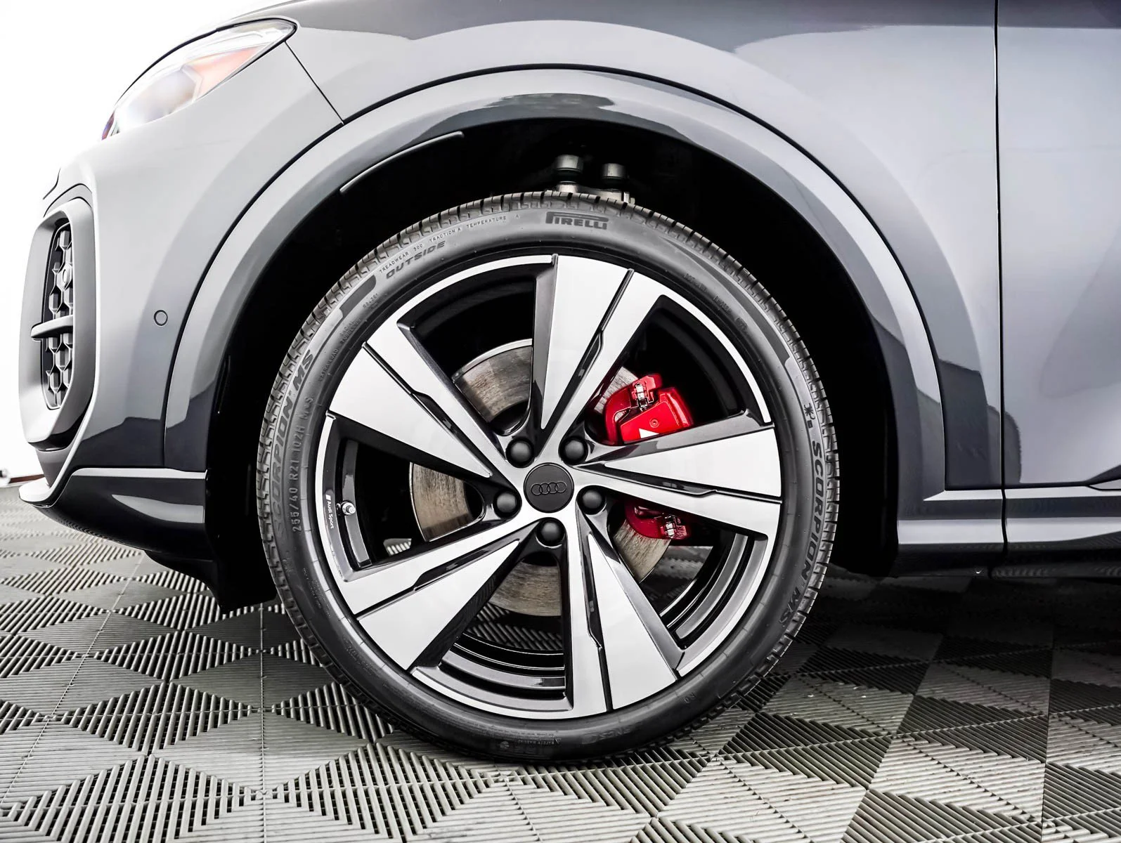 New 2026 Tambora Gray Metallic Audi Premium Plus image 6