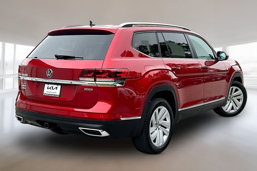 Used 2021 Red Metallic Volkswagen SEL image 6