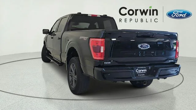 Certified Used 2023 Black Metallic Ford XLT image 4
