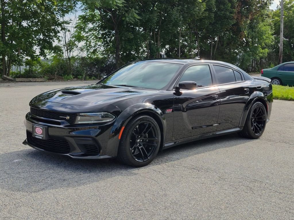 Used 2023 Black Dodge R/T Scat Pack Widebody image 10