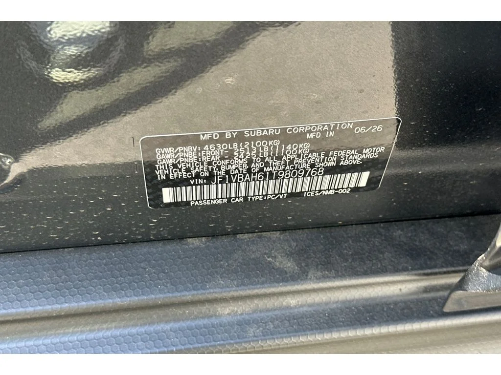 New 2026 MAGNETITE GRAY METALLIC Subaru Base image 25