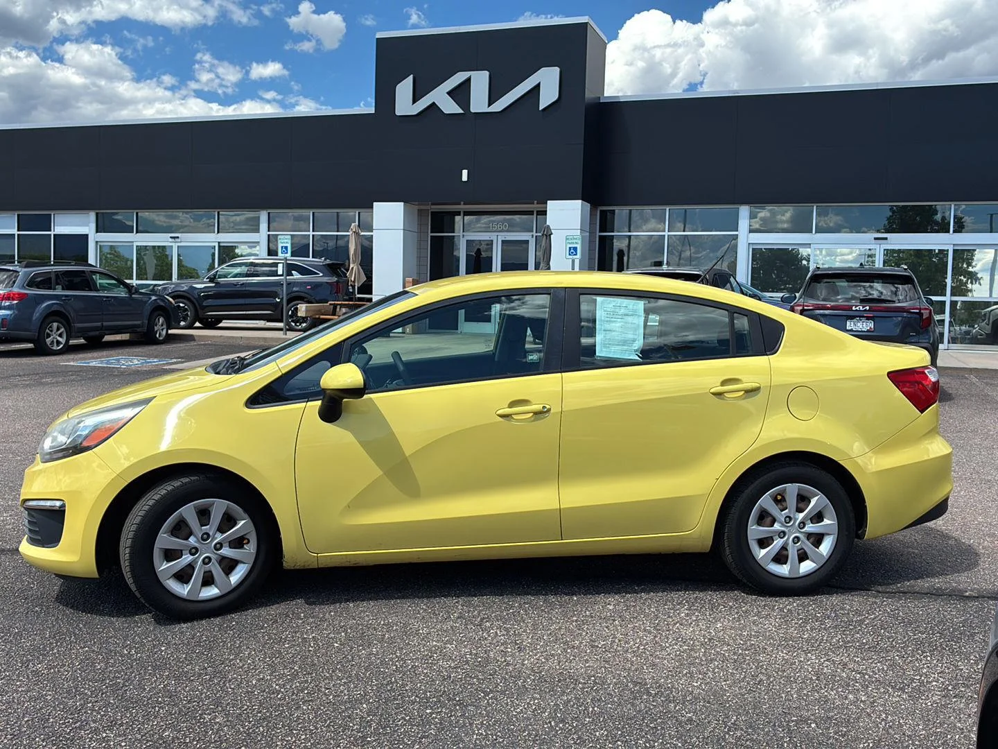 Used 2016 Kia Rio LX with VIN KNADM4A31G6611780 for sale in Colorado Springs, CO