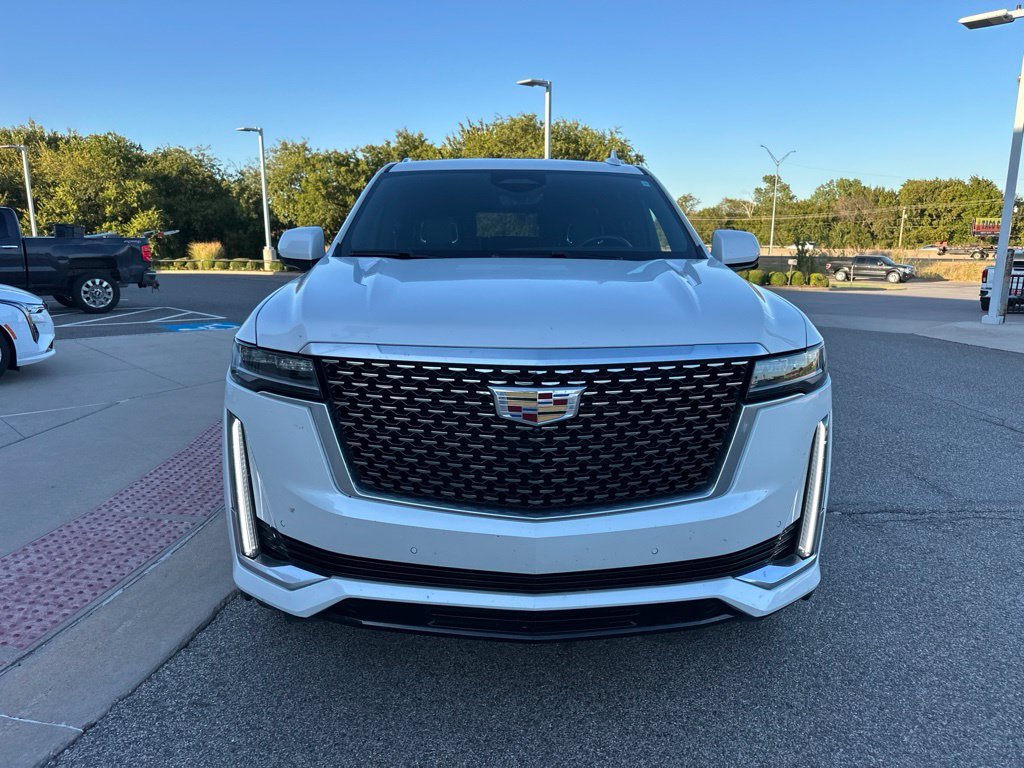 Used 2023 White Cadillac Premium Luxury image 2