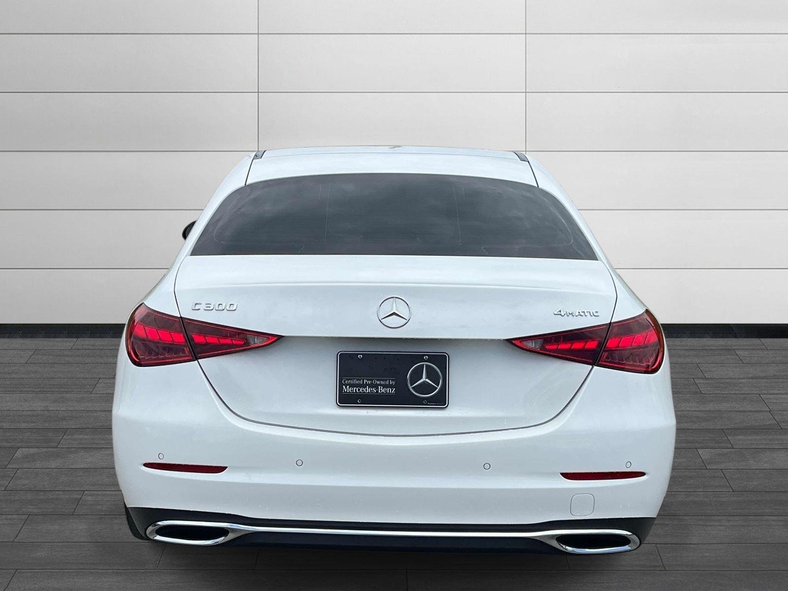 Certified Used 2024 Polar White Mercedes-Benz C 300 image 4