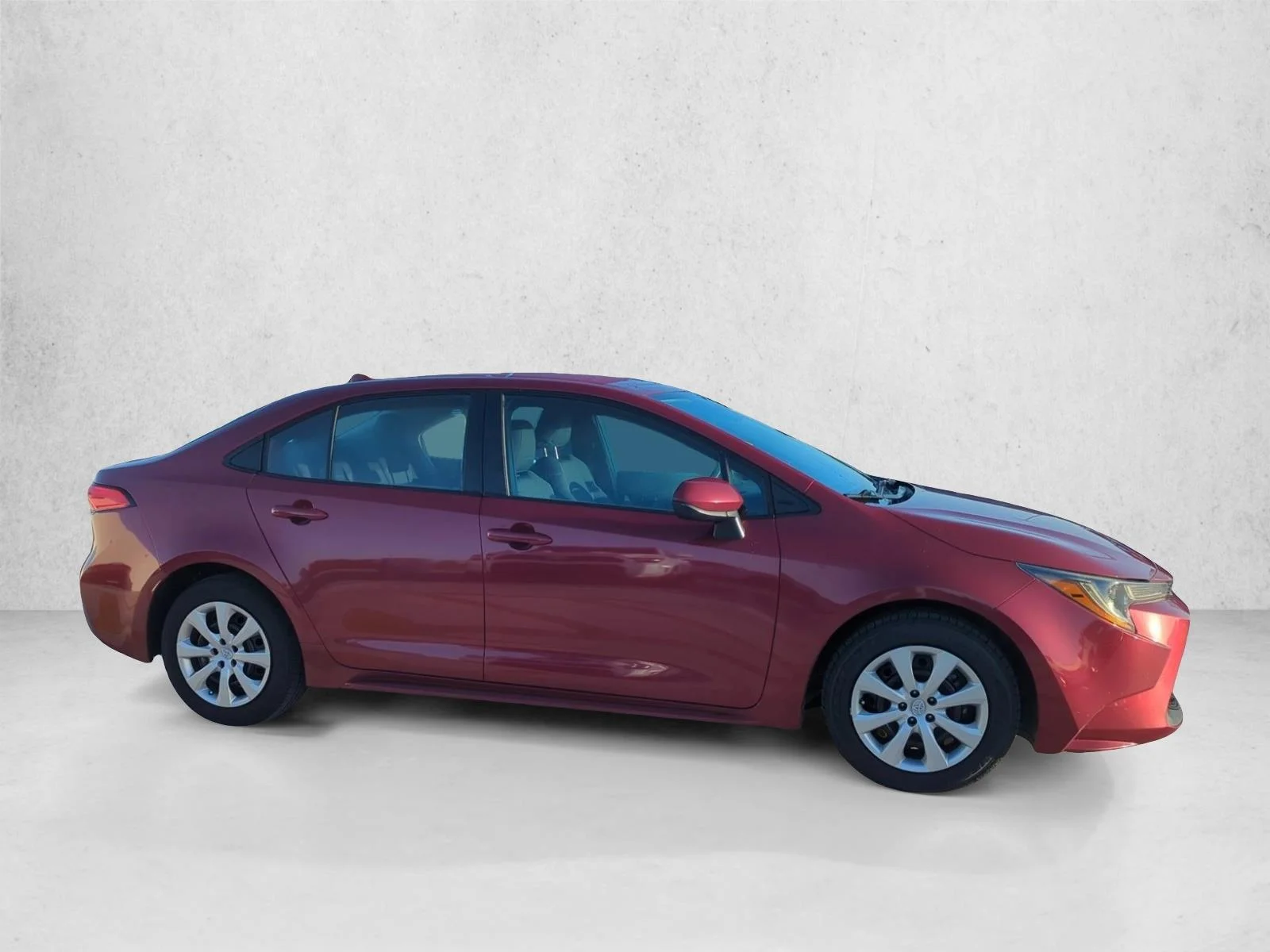 Used 2022 Ruby Flare Pearl Toyota LE image 4