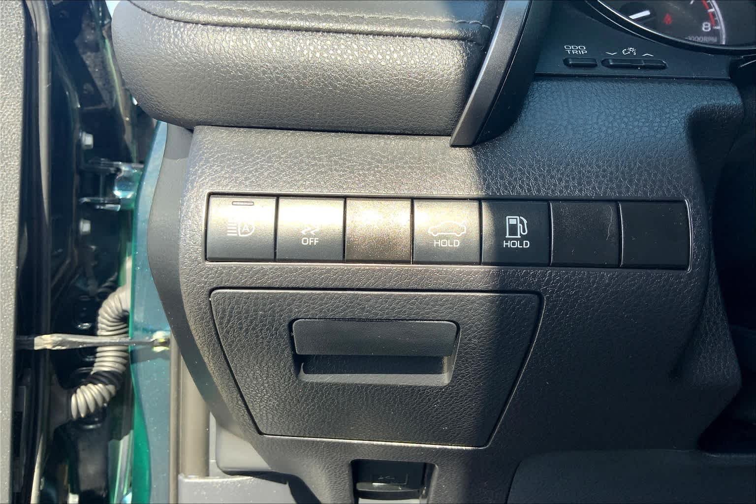 Used 2021 Galactic Aqua Mica Toyota SE image 32
