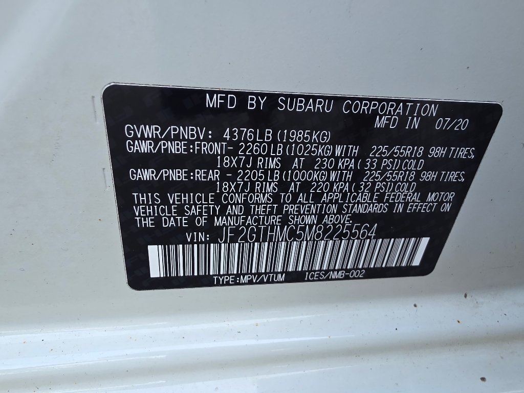 Used 2021 White Subaru Limited image 36