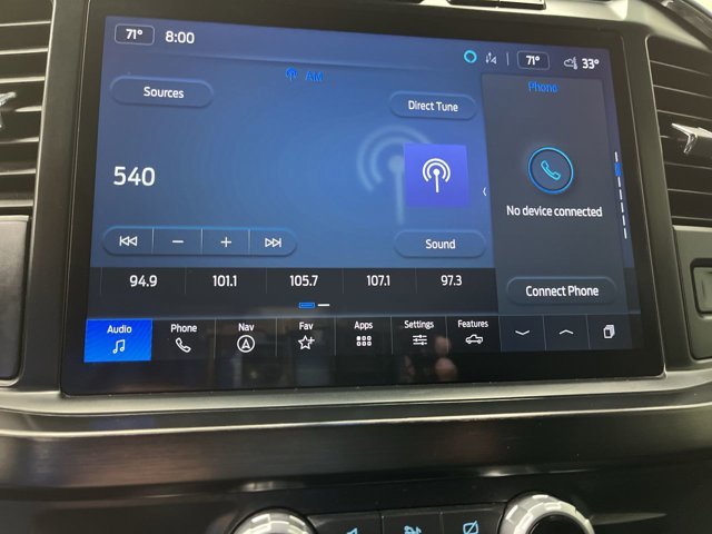 Used 2023 Carbonized Gray Metallic Ford LARIAT image 24