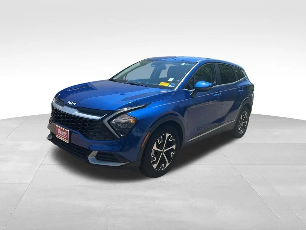 Used 2023 Blue Kia EX image 3