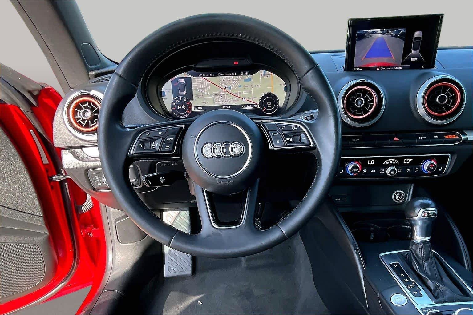 Used 2018 Tango Red Metallic/Black Roof Audi Premium image 6