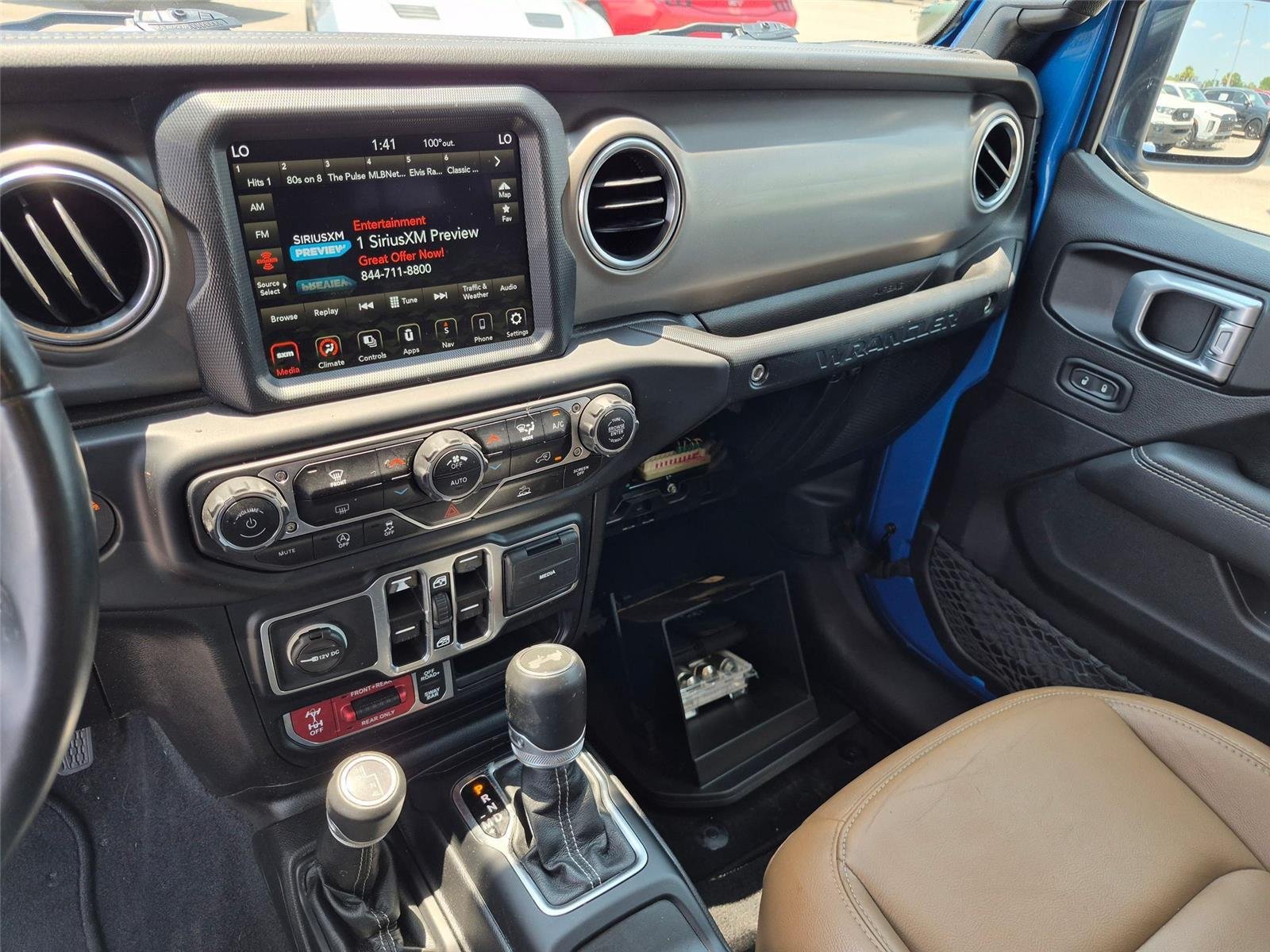 Used 2021 Hydro Blue Pearlcoat Jeep Unlimited Rubicon image 19