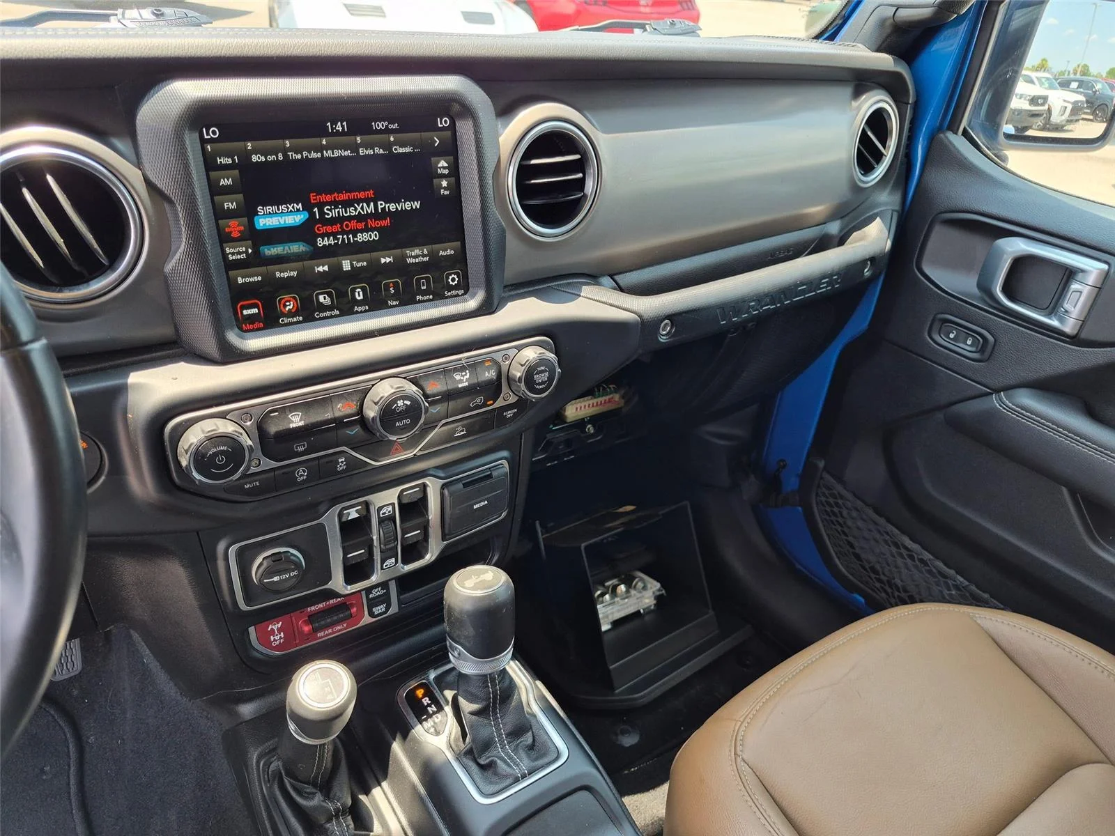 Used 2021 Hydro Blue Pearlcoat Jeep Unlimited Rubicon image 19