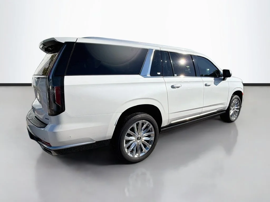 Used 2024 Crystal White Cadillac Premium image 5