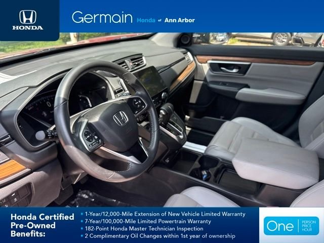 Certified Used 2021 Radiant Red Metallic Honda AWD EX-L image 17