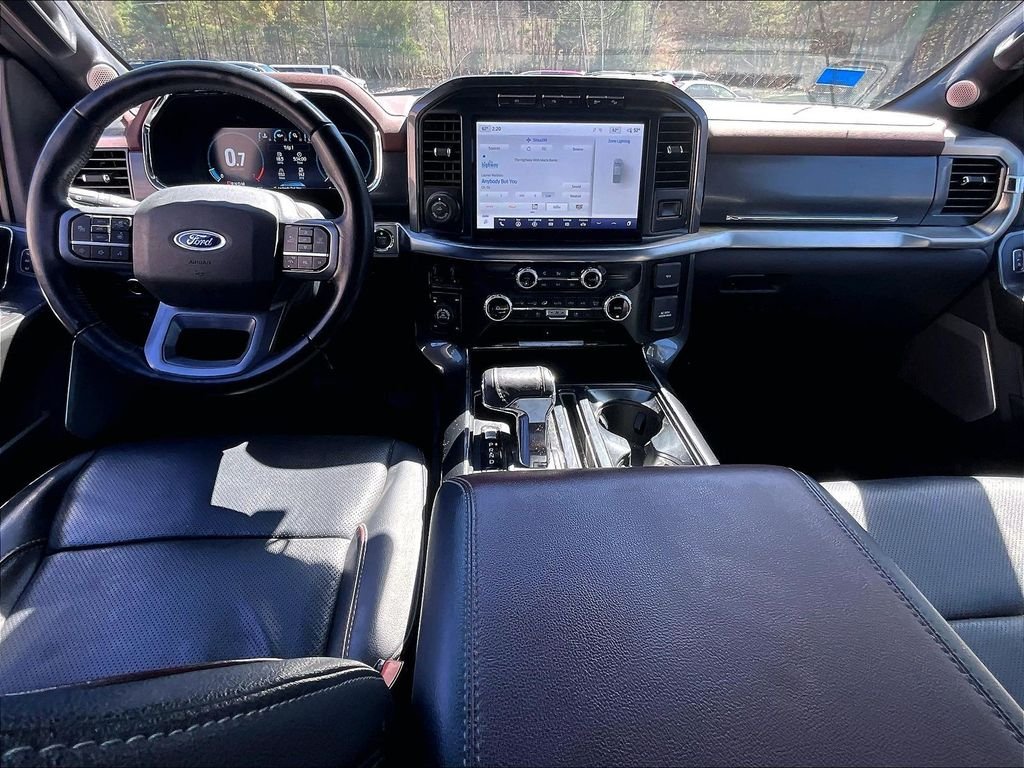 Used 2023 Black Metallic Ford Lariat image 21