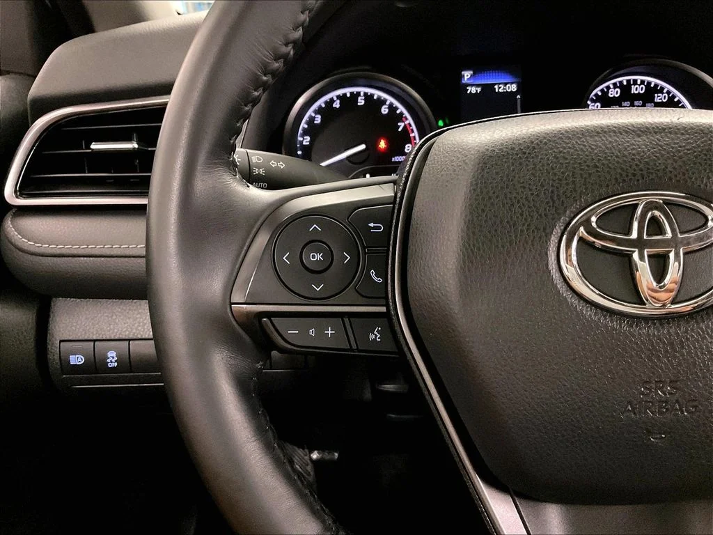 Certified Used 2021 White Toyota SE Nightshade image 22