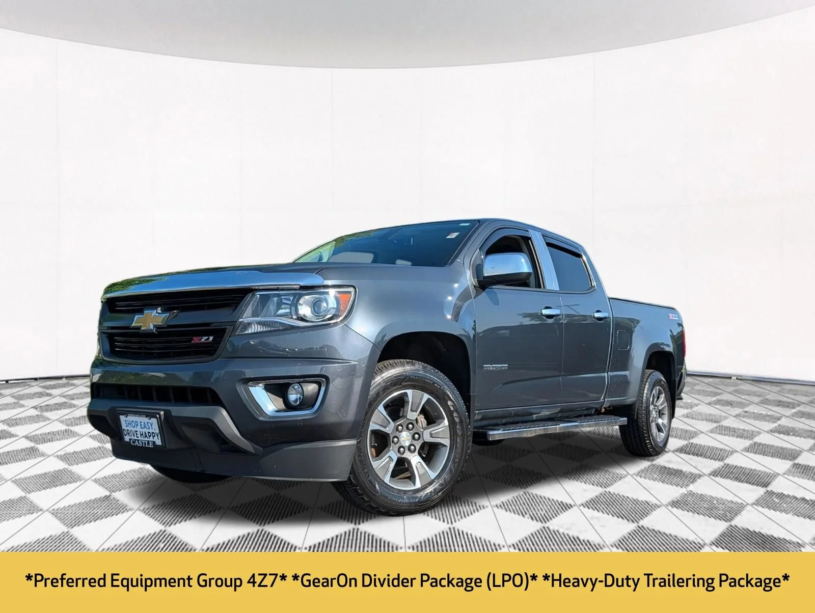 Used 2015 CYBER GRAY METALLIC Chevrolet 4WD Z71 image 2