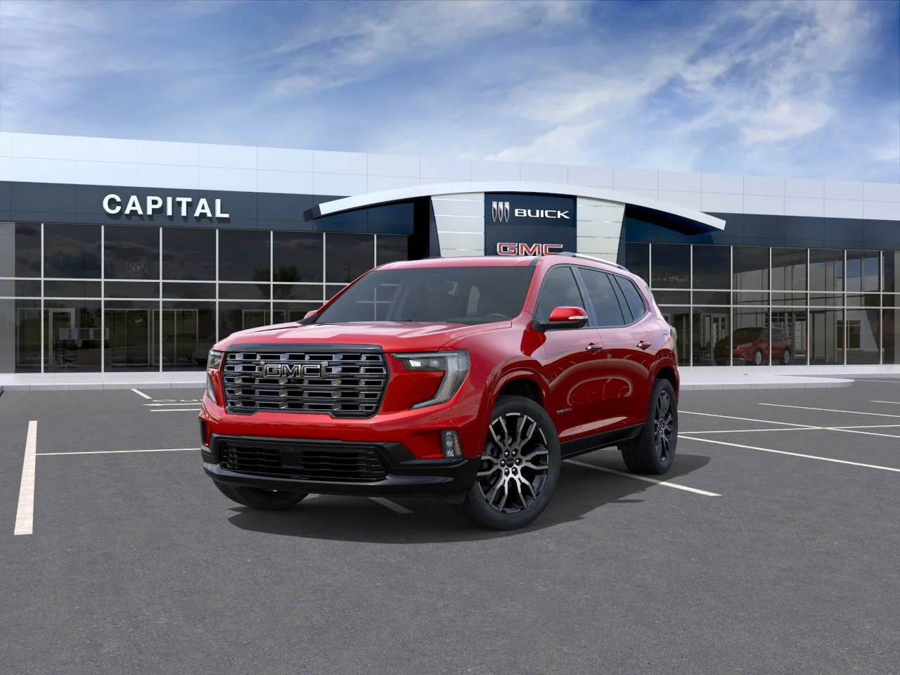 New 2026 VOLCANIC RED TINTCOAT GMC Denali Ultimate image 8
