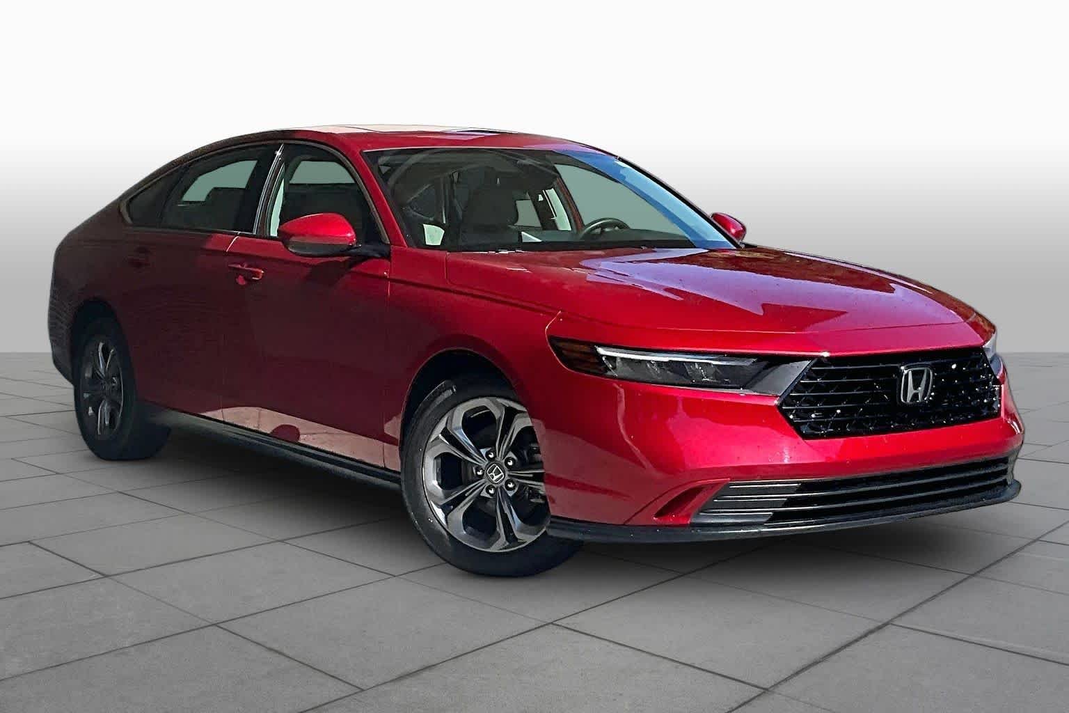 Used 2024 Radiant Red Metallic Honda EX image 3