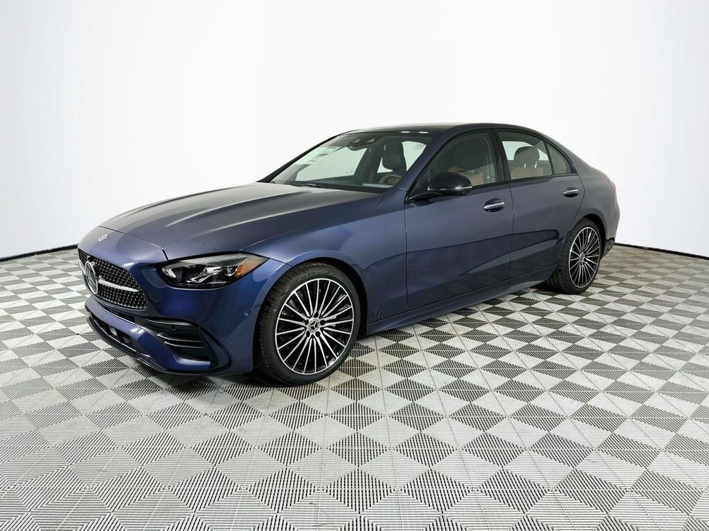 New 2026 Twilight Blue Metallic Mercedes-Benz C 300 image 3