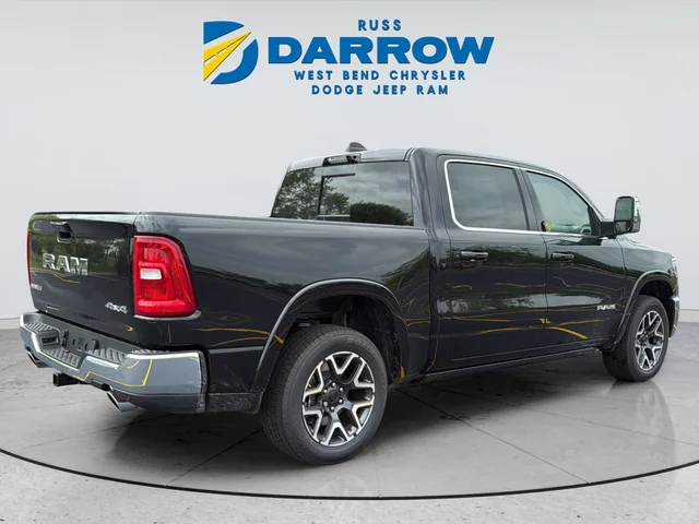 New 2026 Diamond Black Crystal Pearl-Coat Exterior Paint RAM Laramie image 5